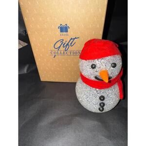 Avon Little Chilly Light-Up Snow Kid Snowman Decoration
